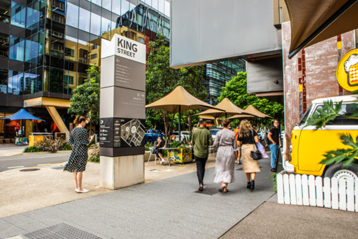 King Street Precinct, image courtesy of Lendlease